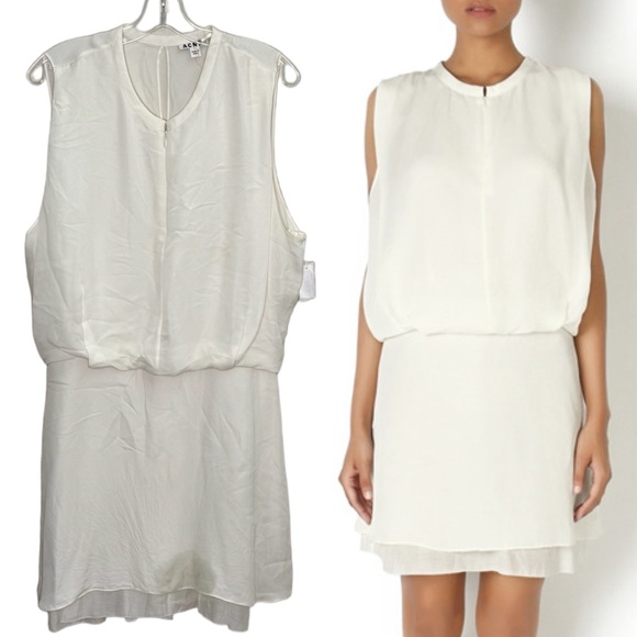 Acne Studios Dresses & Skirts - ACNE STUDIOS White Marlow Sable Dress